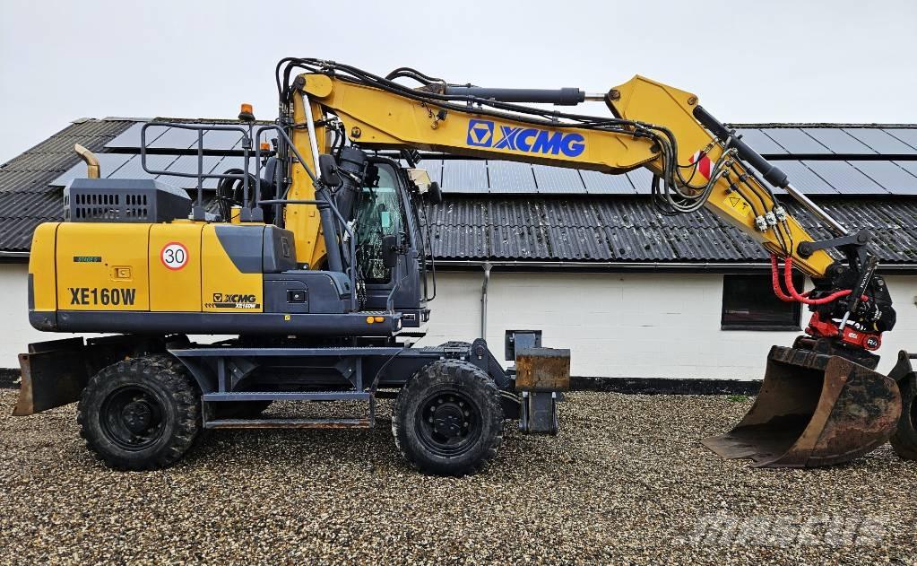 XCMG XE 160 W Gravemaskiner på hjul