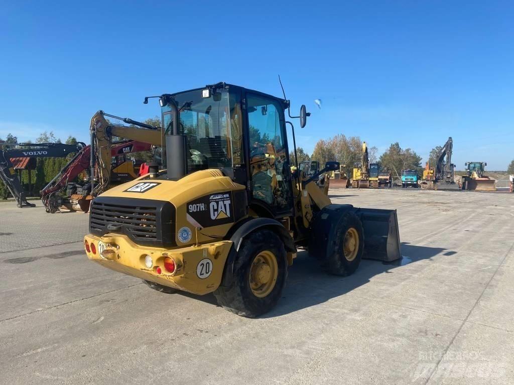 CAT 907 H 2 Læssemaskiner på hjul