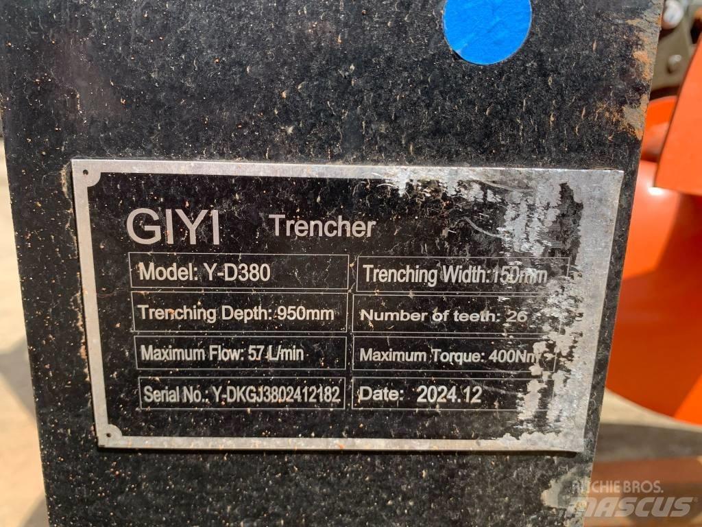  GIYI D380 TRENCHER Andet tilbehør