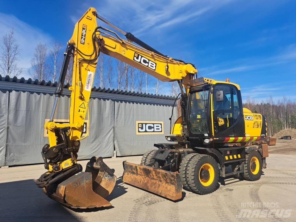 JCB JS175W TAB Gravemaskiner på hjul