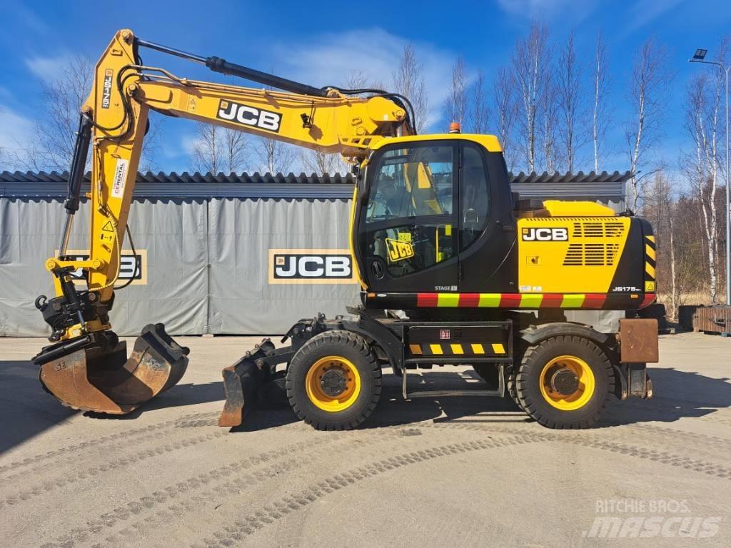 JCB JS175W TAB Gravemaskiner på hjul