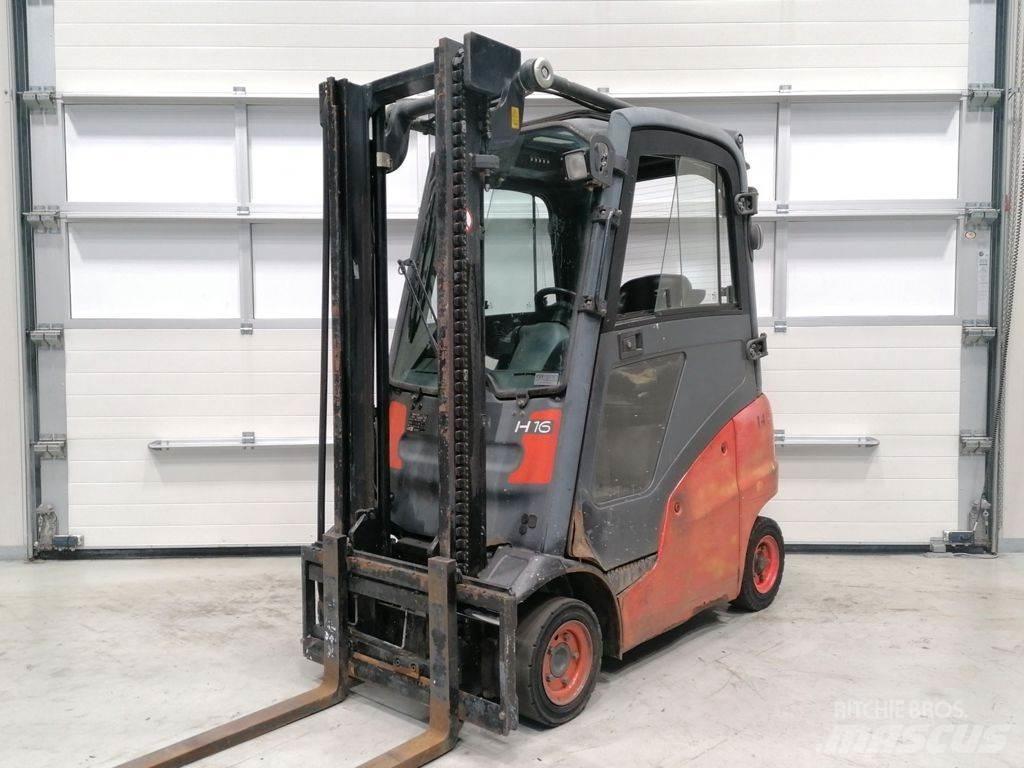 Linde H16D-01 Diesel gaffeltrucks