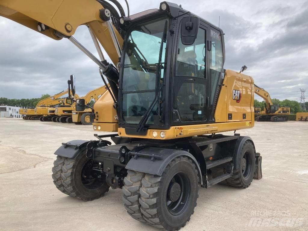 CAT M314 Gravemaskiner på hjul