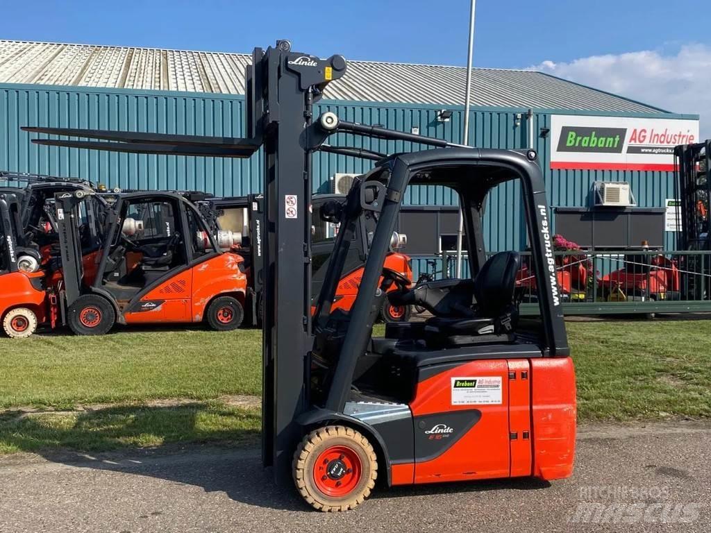 Linde E16C-02 El gaffeltrucks
