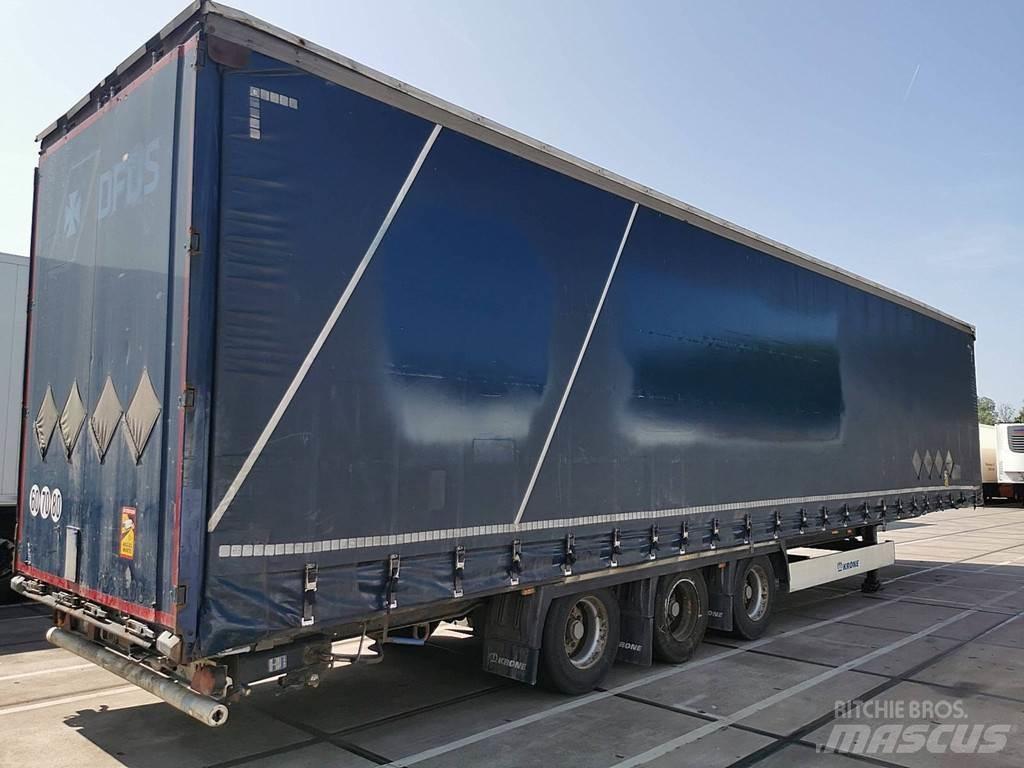 Krone N/A Semi-trailer med Gardinsider