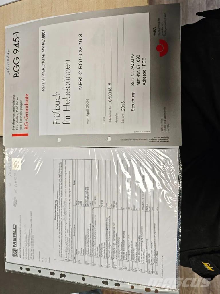 Merlo Roto 38.16S Teleskoplæssere