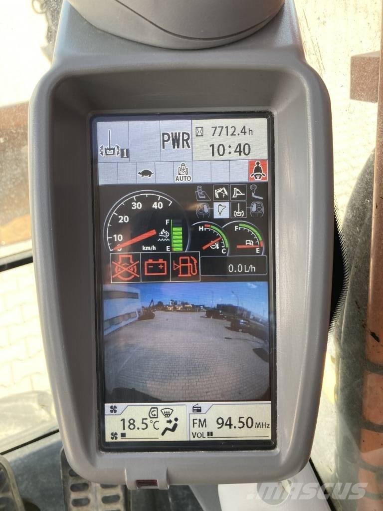 Hitachi ZX 170 W-6 Gravemaskiner på hjul