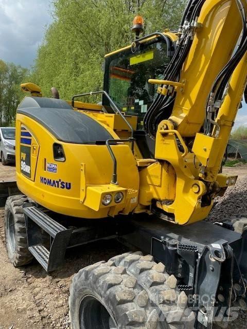 Komatsu PW98MR-11 Gravemaskiner på hjul