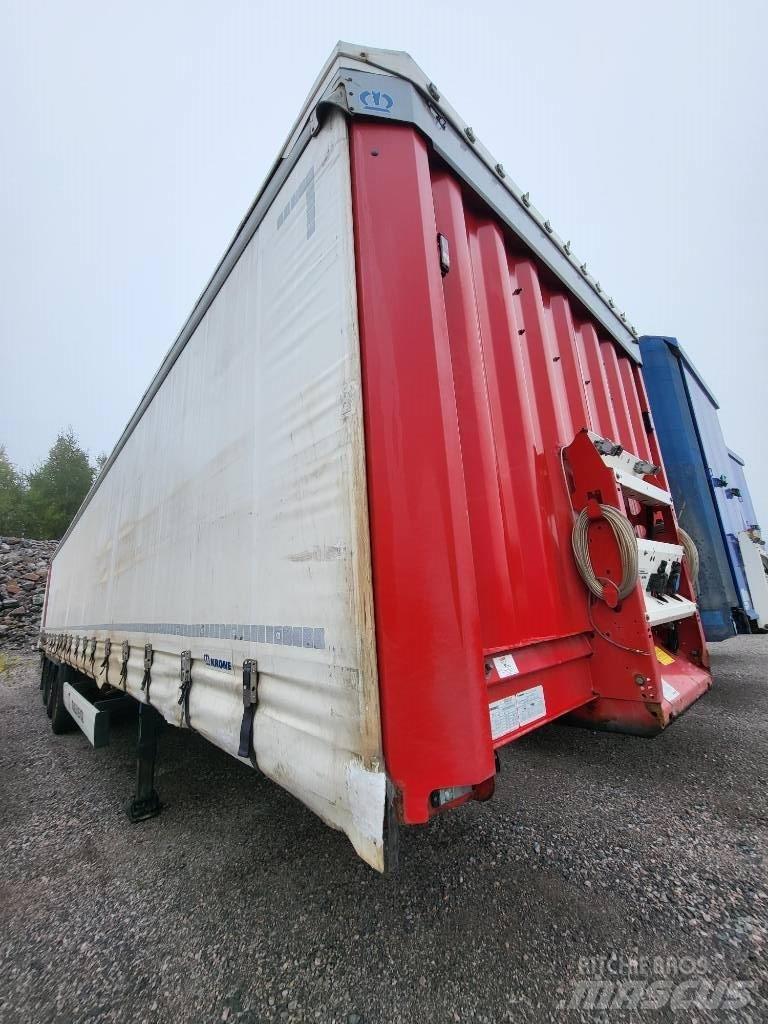 Krone Curtain Low Semi-trailer med Gardinsider