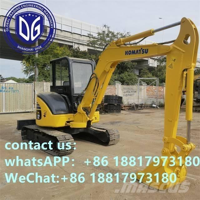 Komatsu PC 50 MR Minigravemaskiner