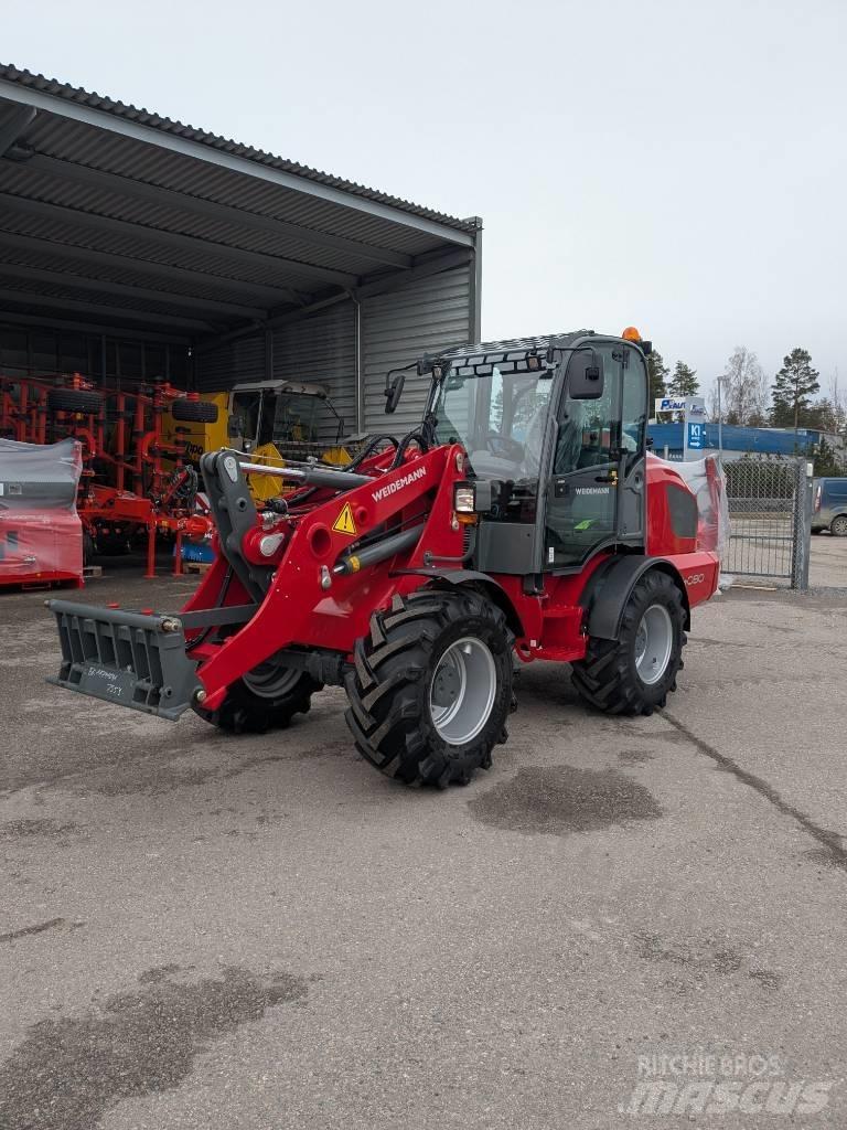 Weidemann 4080 Læssemaskiner på hjul