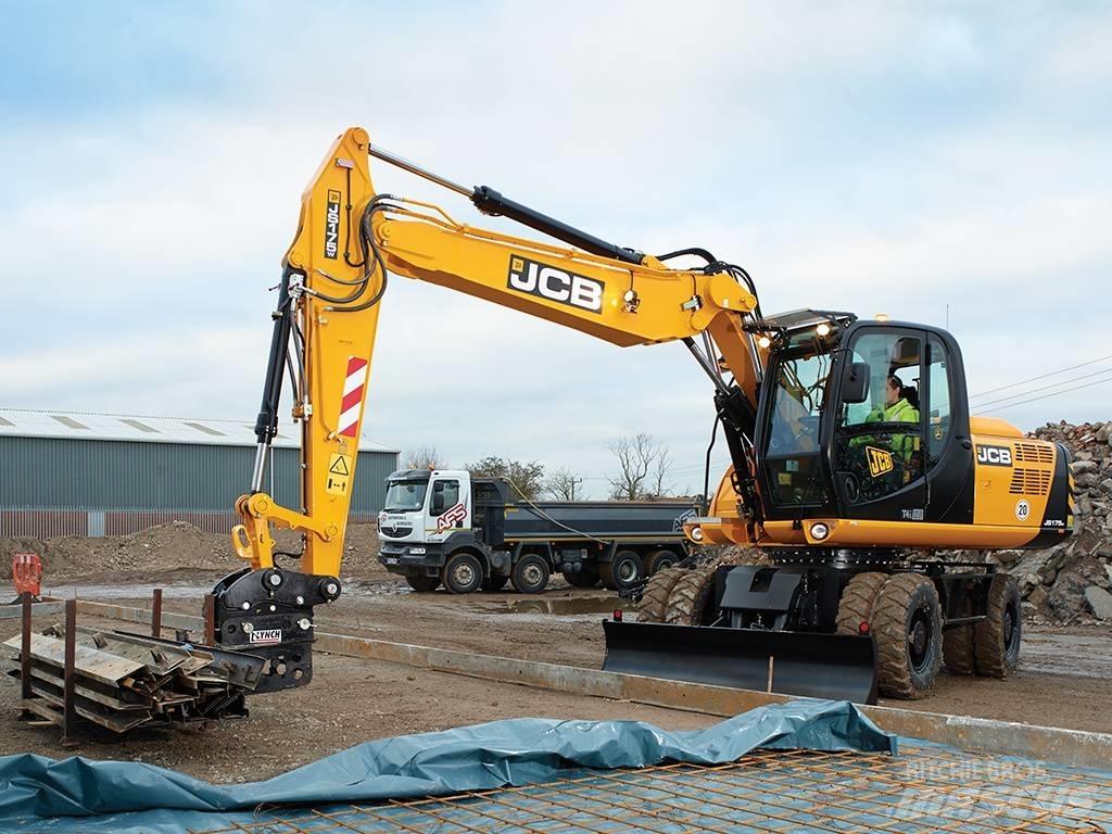 JCB JS175W Gravemaskiner på hjul