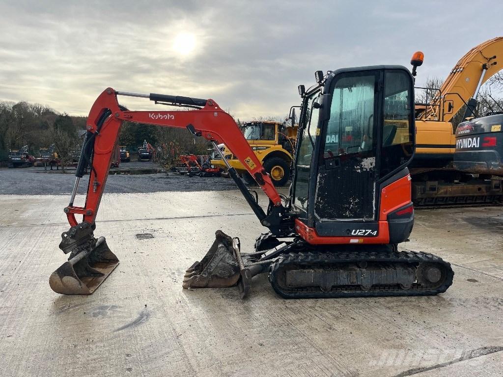 Kubota U 27-4 Minigravemaskiner