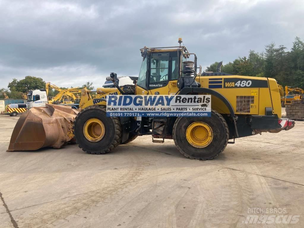 Komatsu wa480-8 Læssemaskiner på hjul