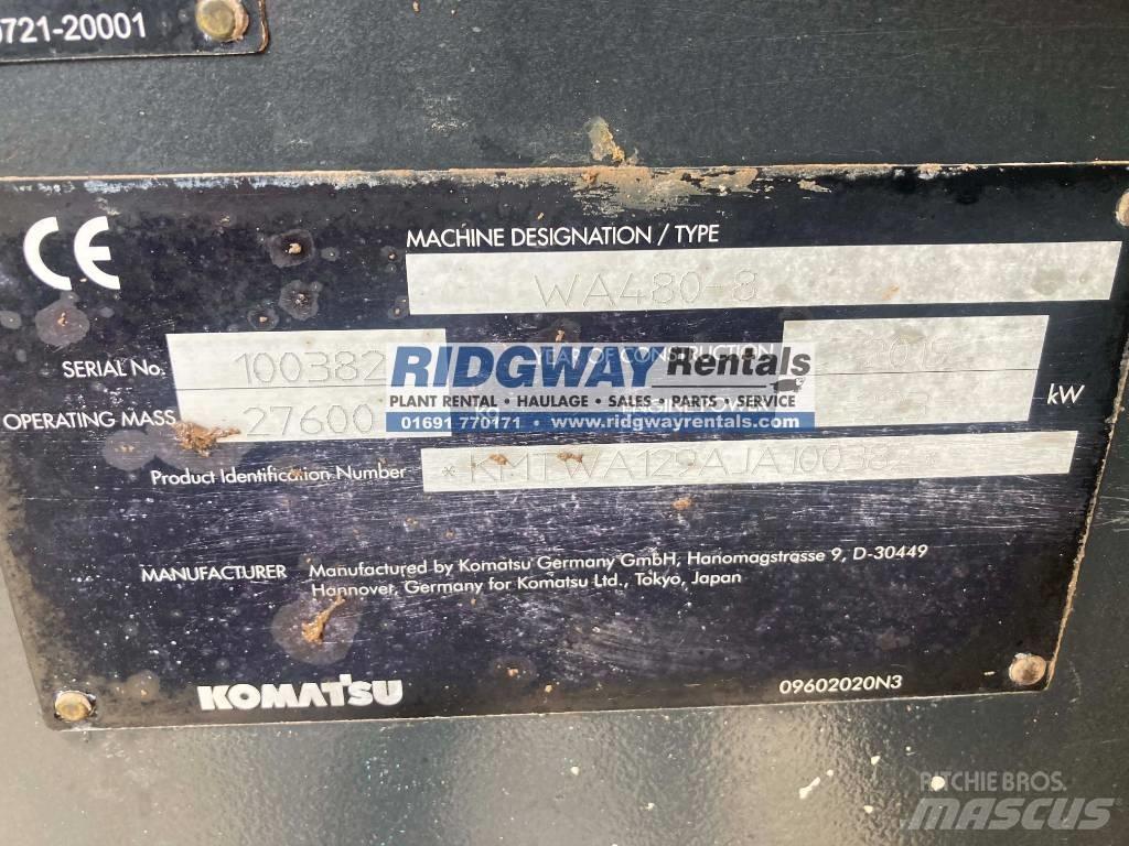 Komatsu wa480-8 Læssemaskiner på hjul