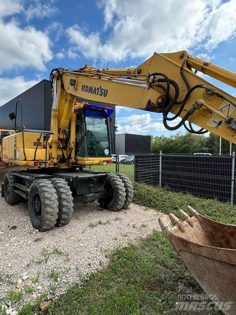 Komatsu PW 170 ES-6K Gravemaskiner på hjul