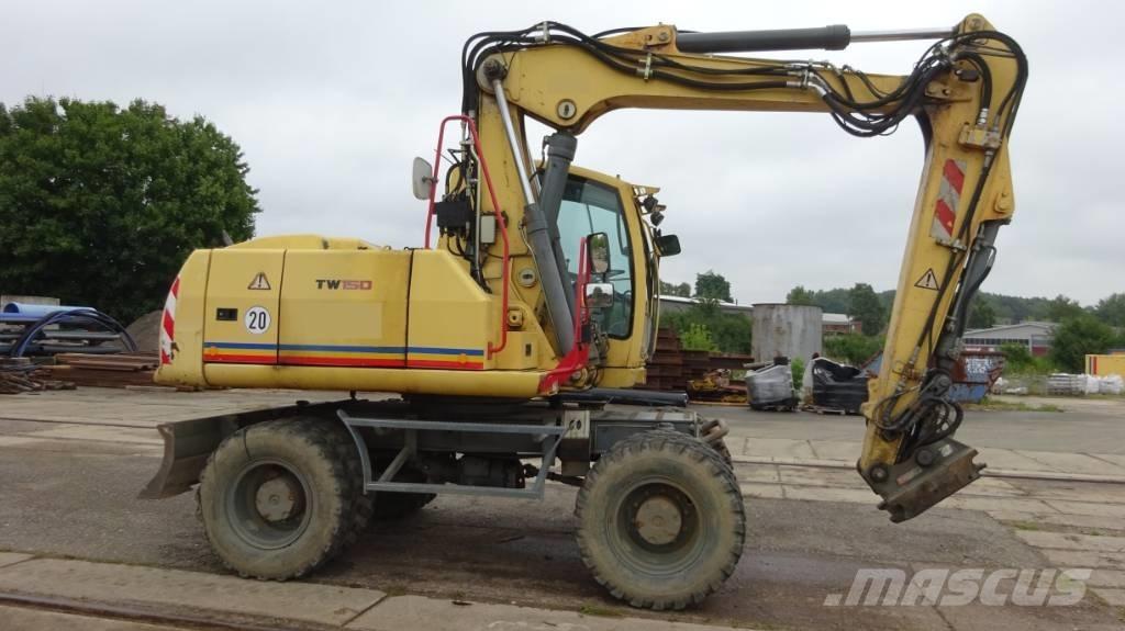 Terex TW 150 Gravemaskiner på hjul