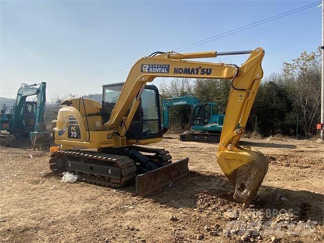 Komatsu PC 70-8 Gravemaskiner på larvebånd