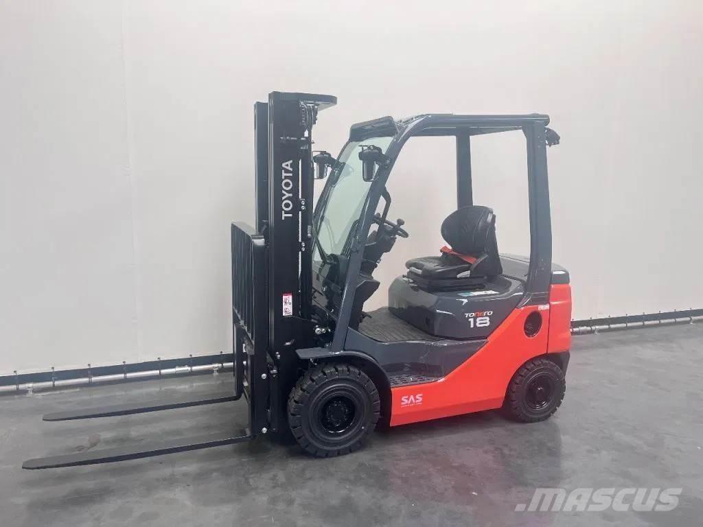 Toyota 42-8 FDF 18 Diesel gaffeltrucks