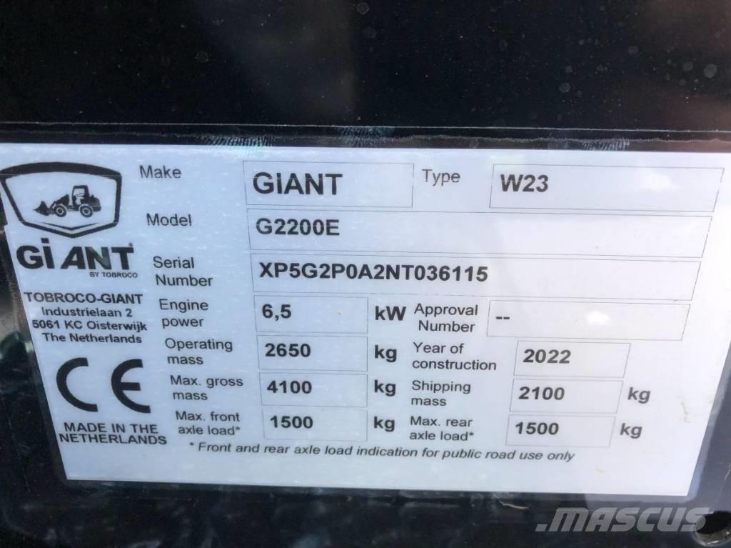 GiANT G 2200 E Læssere