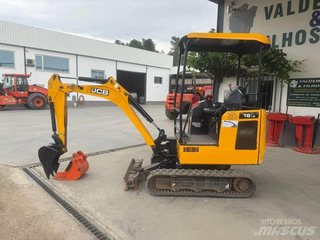 JCB 16 C-1, 904h Minigravemaskiner