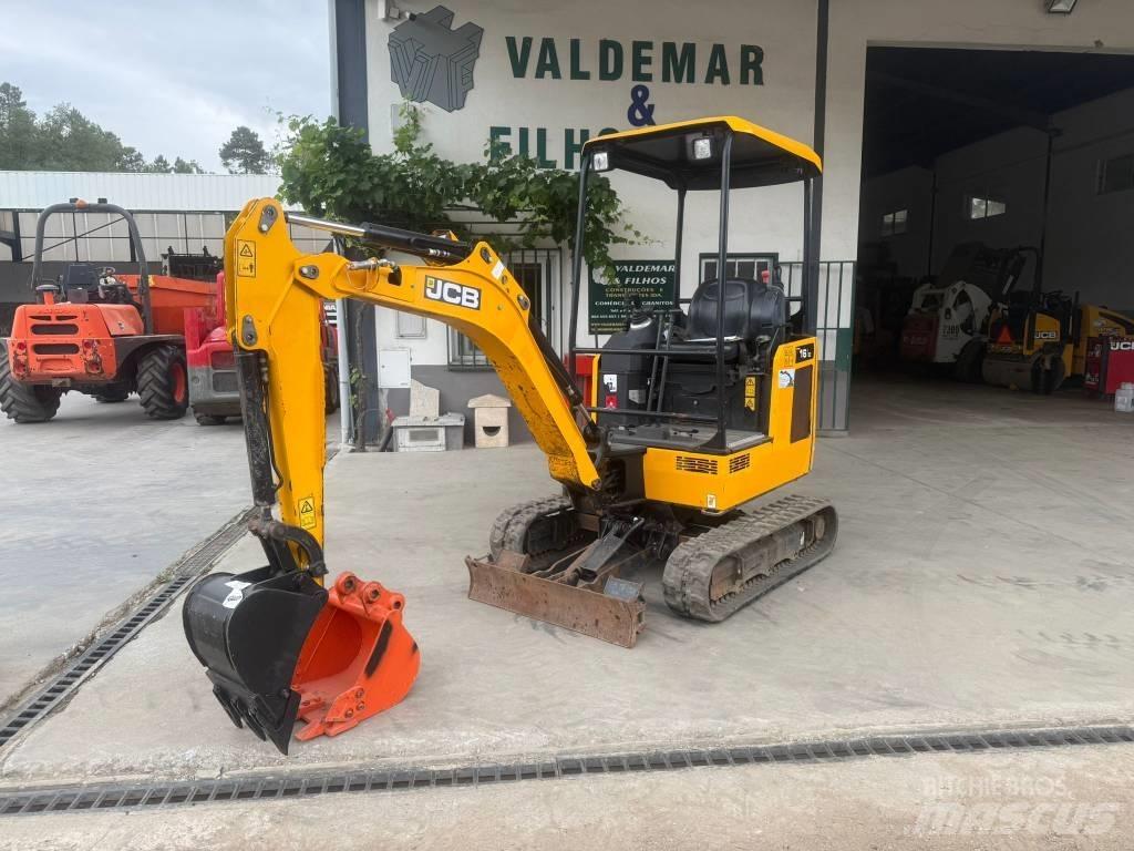 JCB 16 C-1, 904h Minigravemaskiner