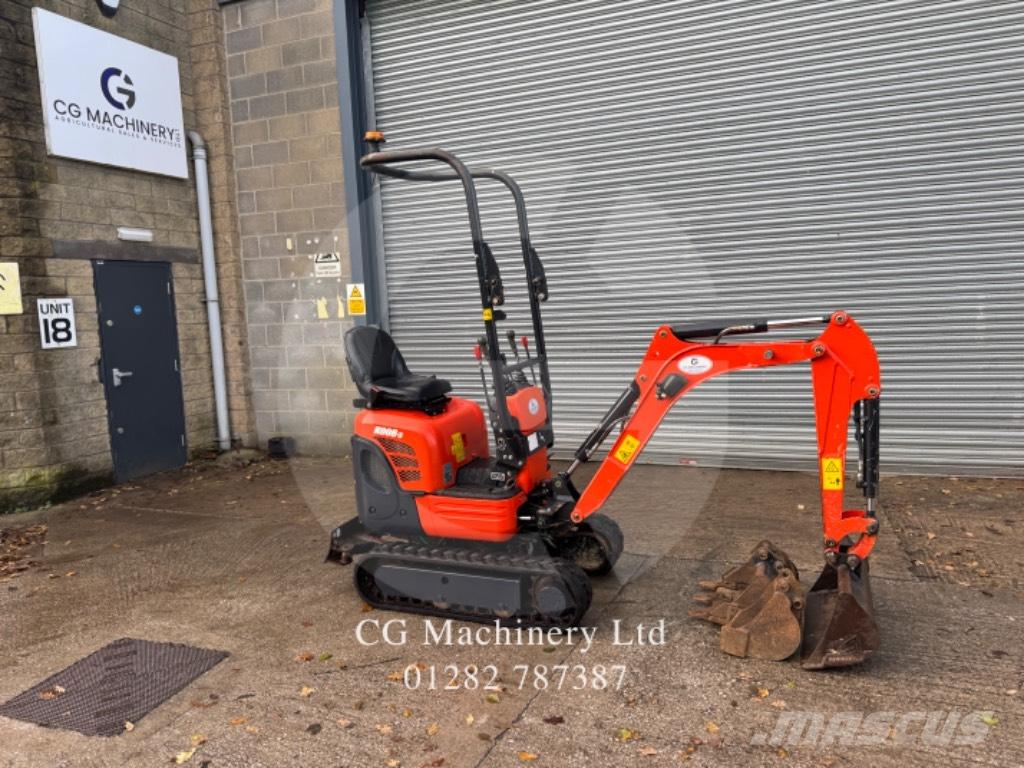 Kubota K 008-3 Minigravemaskiner