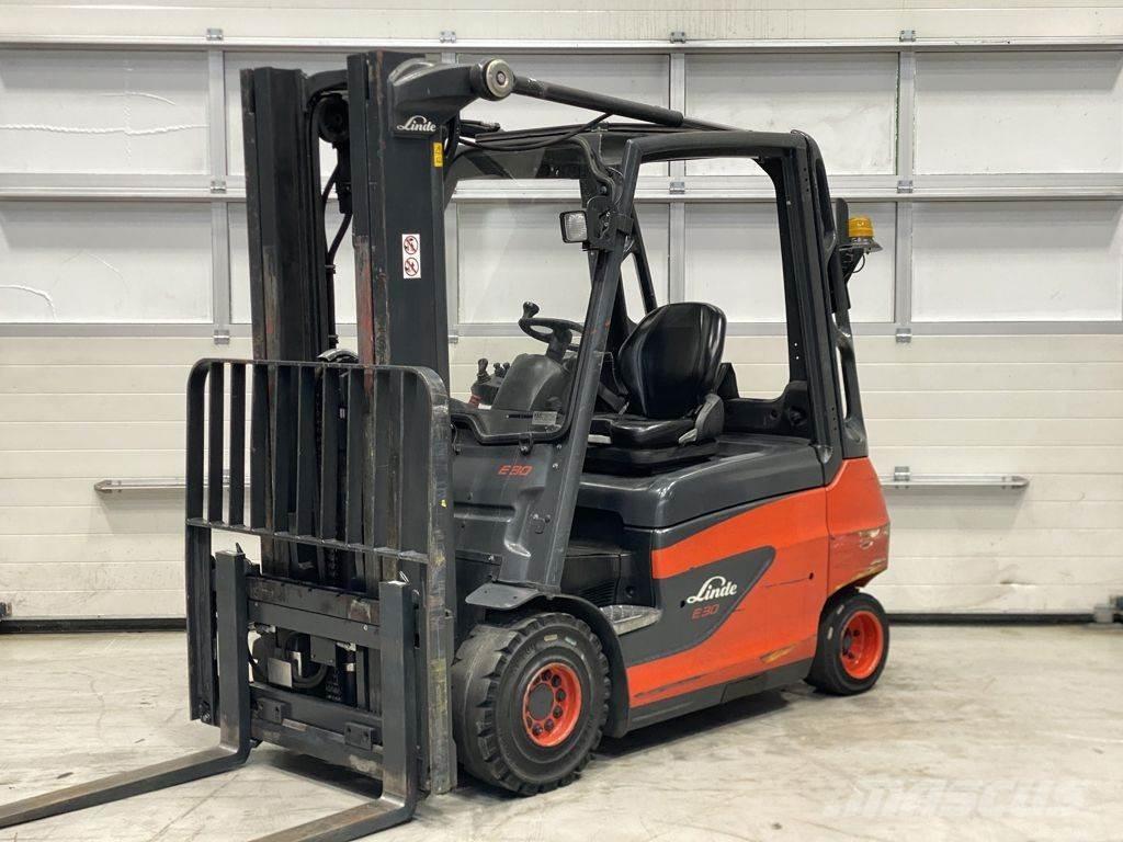 Linde E30-01 El gaffeltrucks