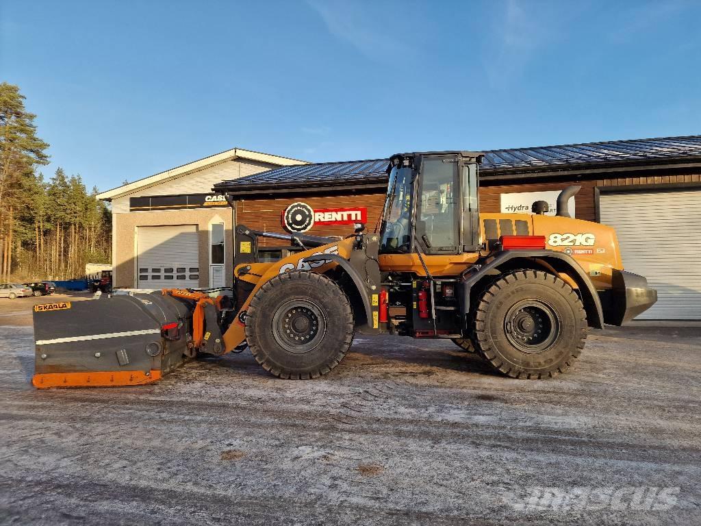 CASE 821 G2 Læssemaskiner på hjul