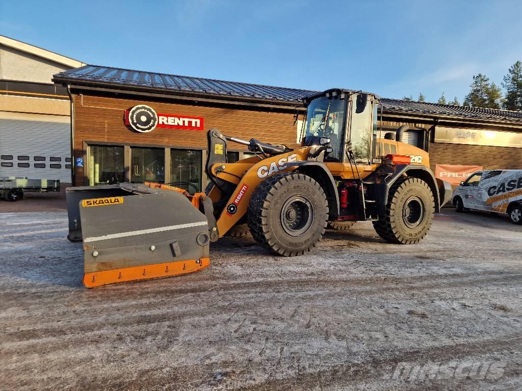 CASE 821 G2 Læssemaskiner på hjul