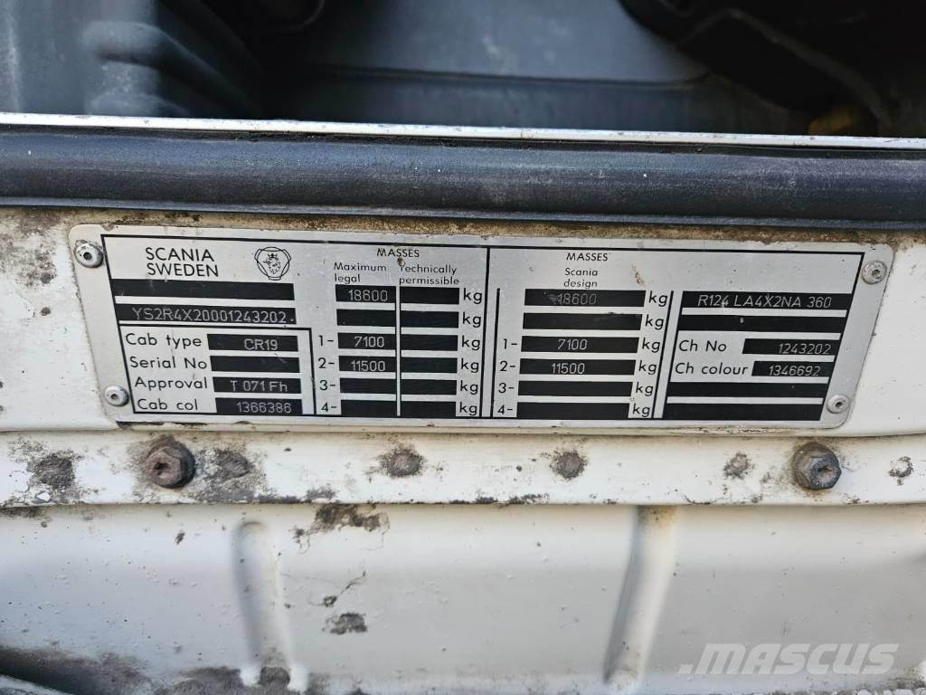 Scania 124 L 360 Trækkere