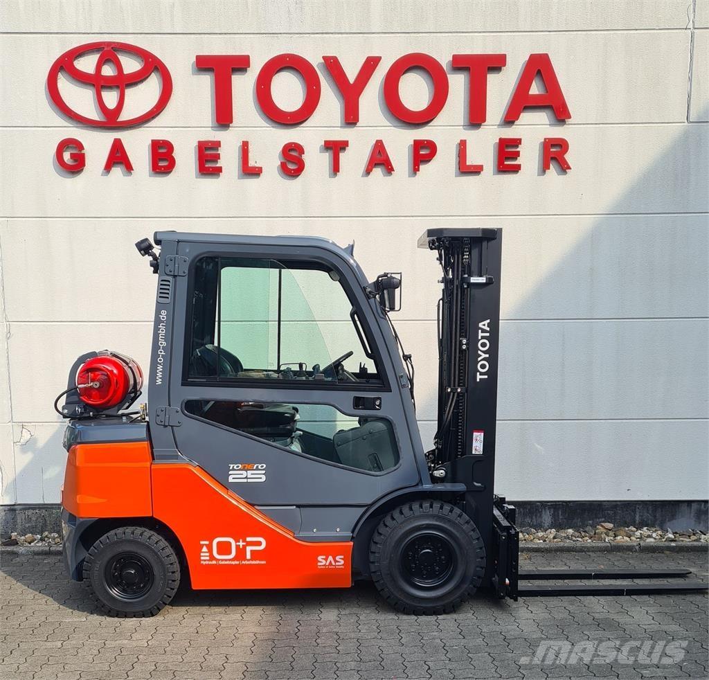 Toyota 02-8FGF25 LPG gaffeltrucks