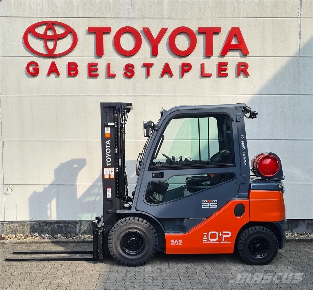 Toyota 02-8FGF25 LPG gaffeltrucks