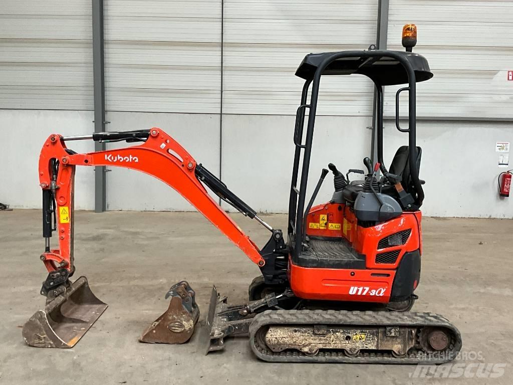 Kubota U 17-3 A Minigravemaskiner