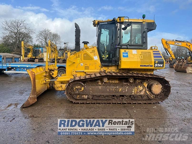 Komatsu D 51 PX Bulldozer på larvebånd