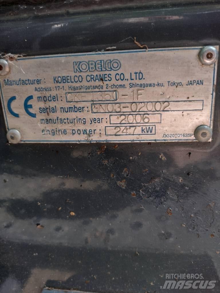 Kobelco cke1350-1F Kraner på larvebånd