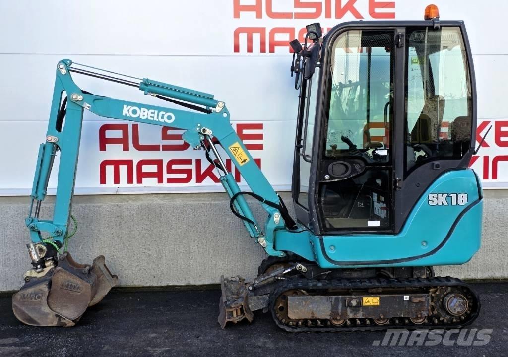 Kobelco SK 18 Minigravemaskiner