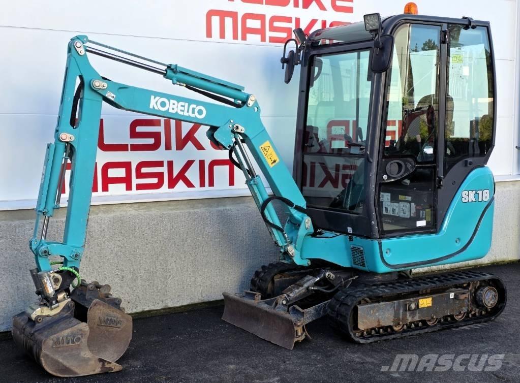 Kobelco SK 18 Minigravemaskiner