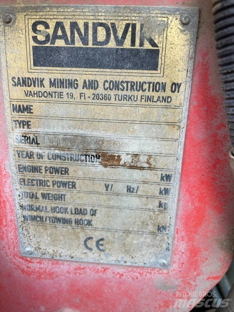 Sandvik LH 410 Undergrundslæssemaskiner