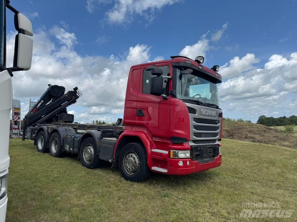 Scania R 490 Lastbil med kran