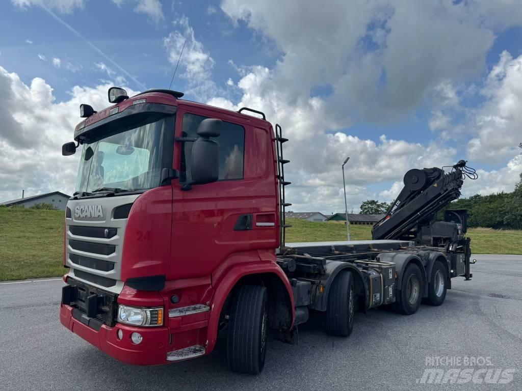 Scania R 490 Lastbil med kran