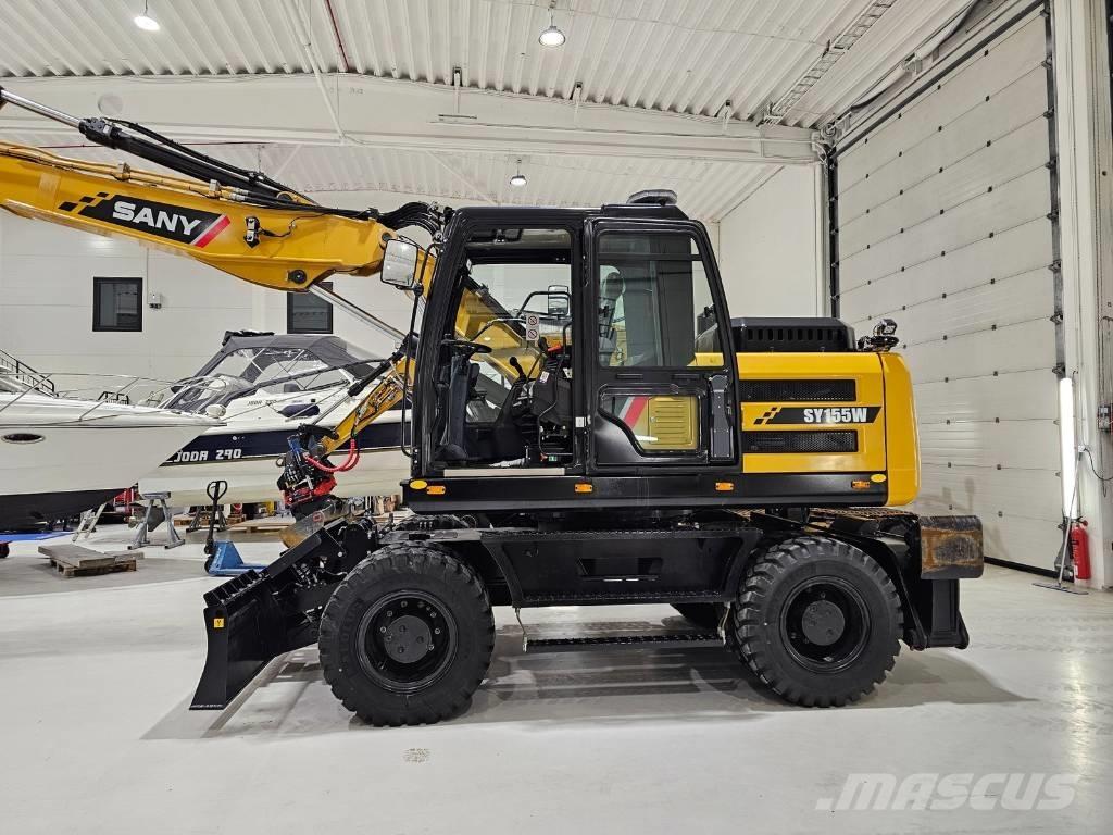 Sany SY 155 W Gravemaskiner på hjul