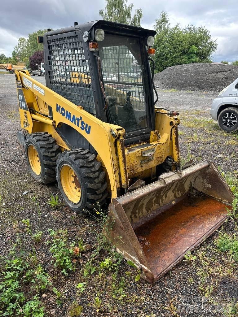 Komatsu SK 714 Minilæsser - skridstyret