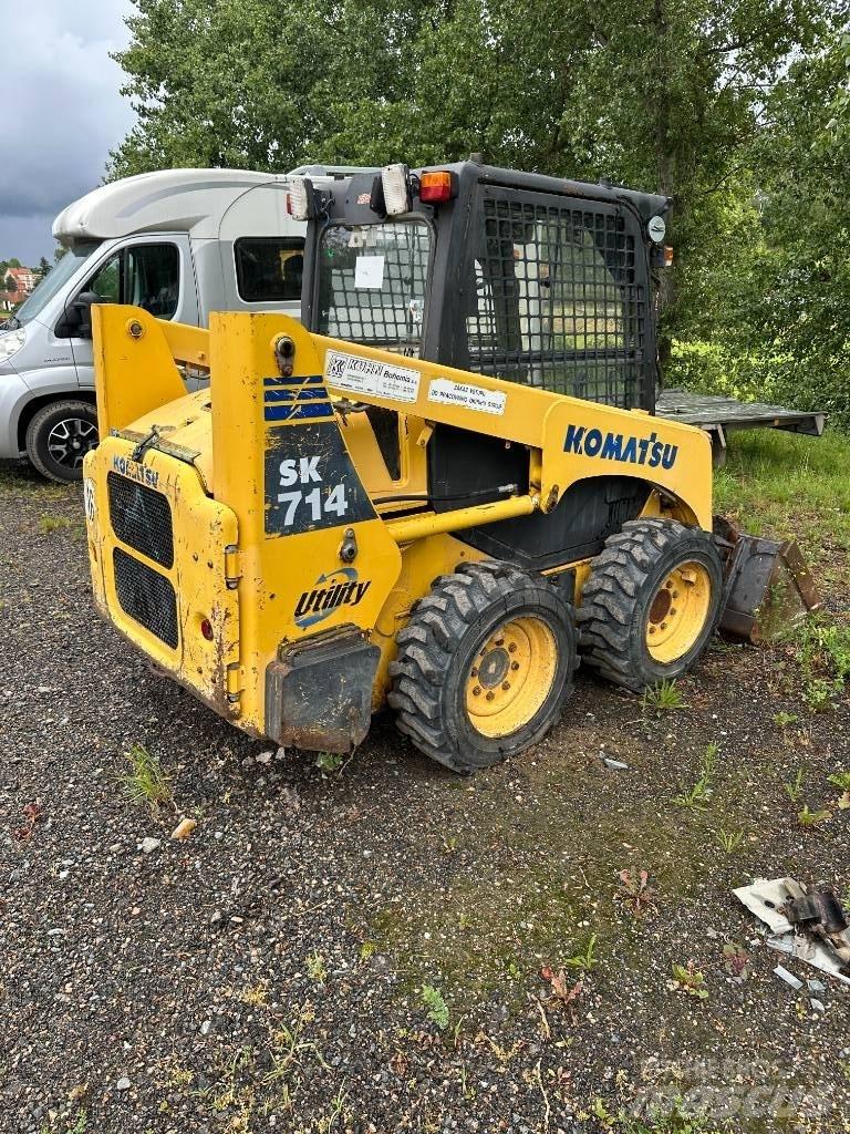 Komatsu SK 714 Minilæsser - skridstyret