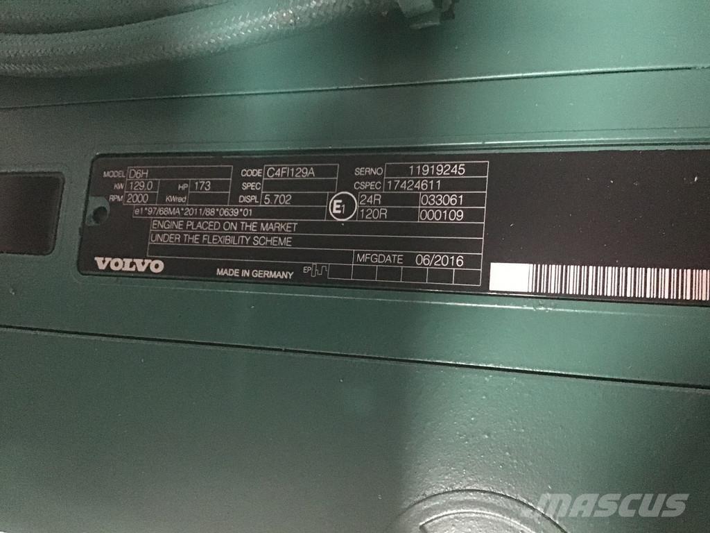 Volvo D6H NEW Motorer