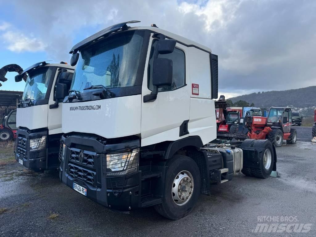 Renault C 440 Lastbil med lad/Flatbed