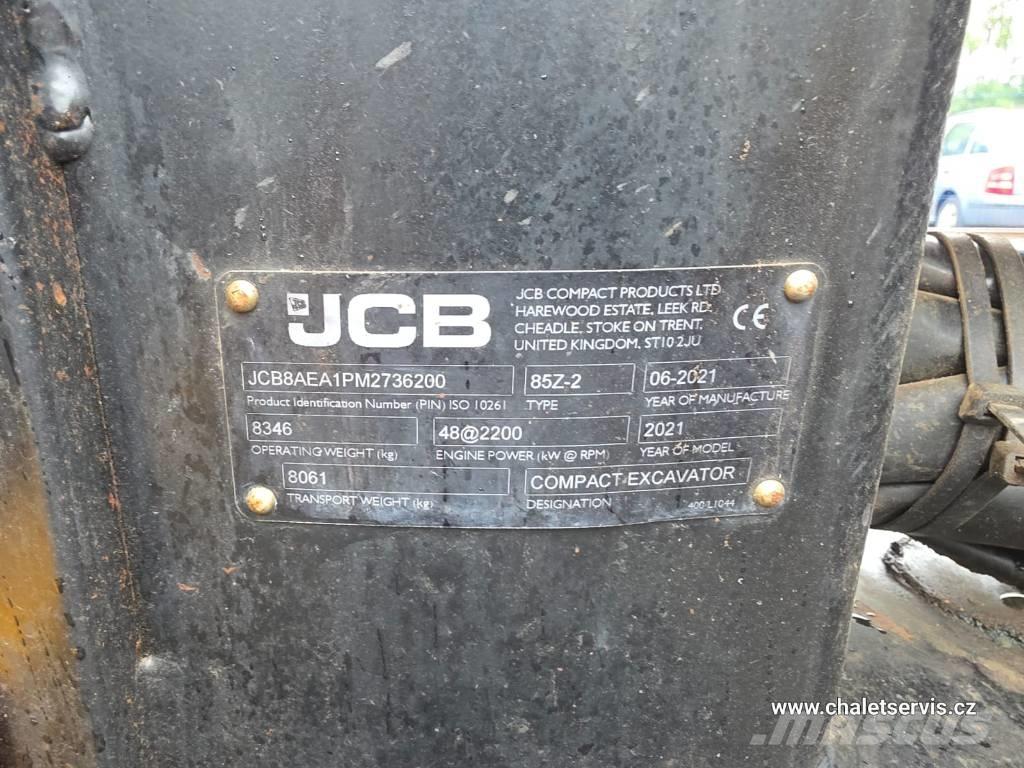 JCB 85 Z-2 Midi-gravemaskiner 7t - 12t