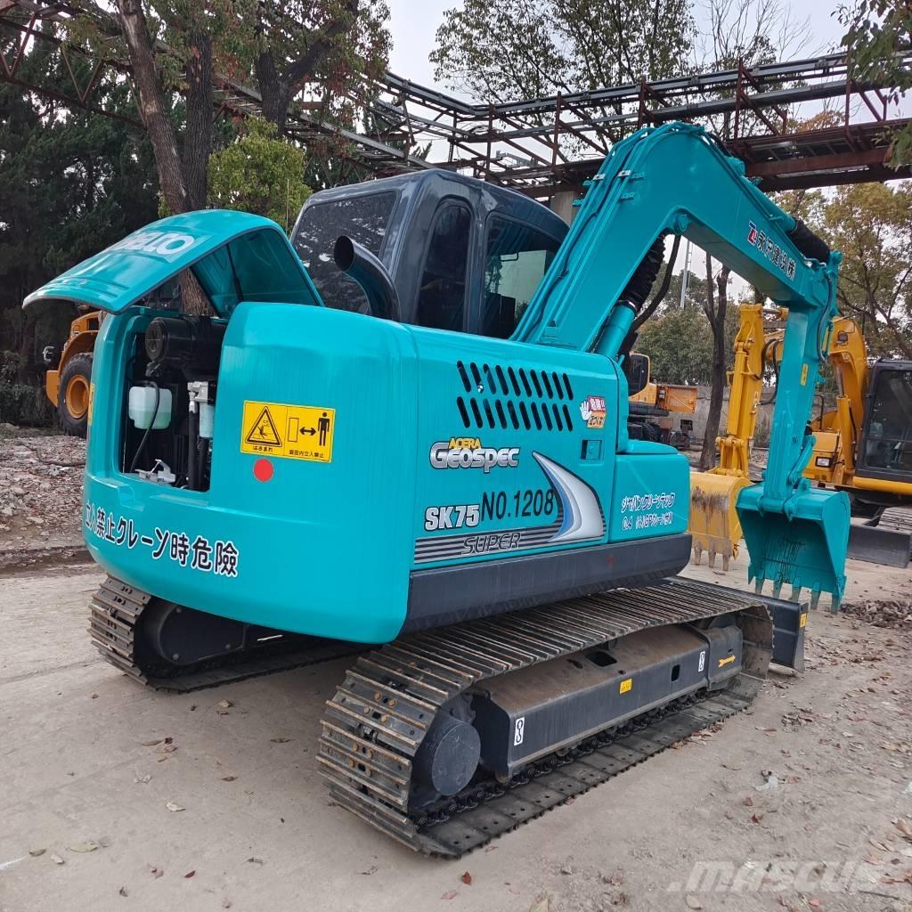 Kobelco SK 75 CSR Gravemaskiner på larvebånd
