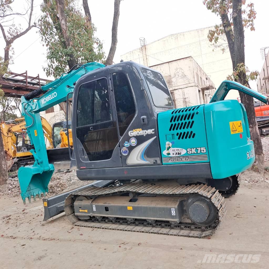 Kobelco SK 75 CSR Gravemaskiner på larvebånd