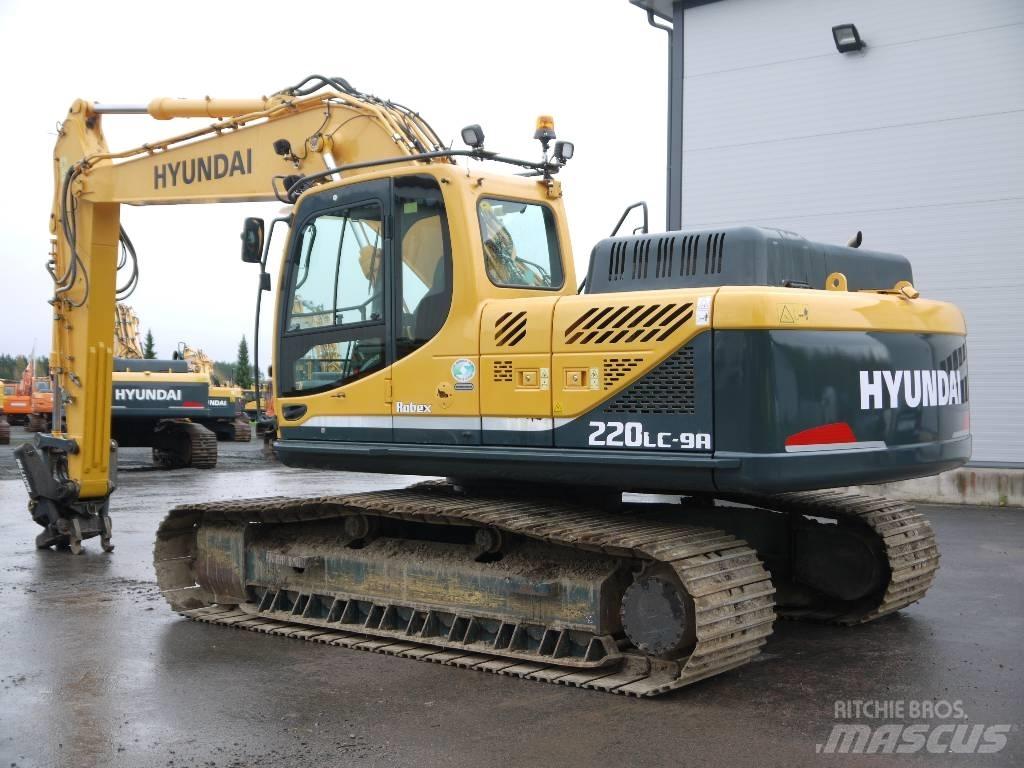 Hyundai R 220 LC-9A Gravemaskiner på larvebånd